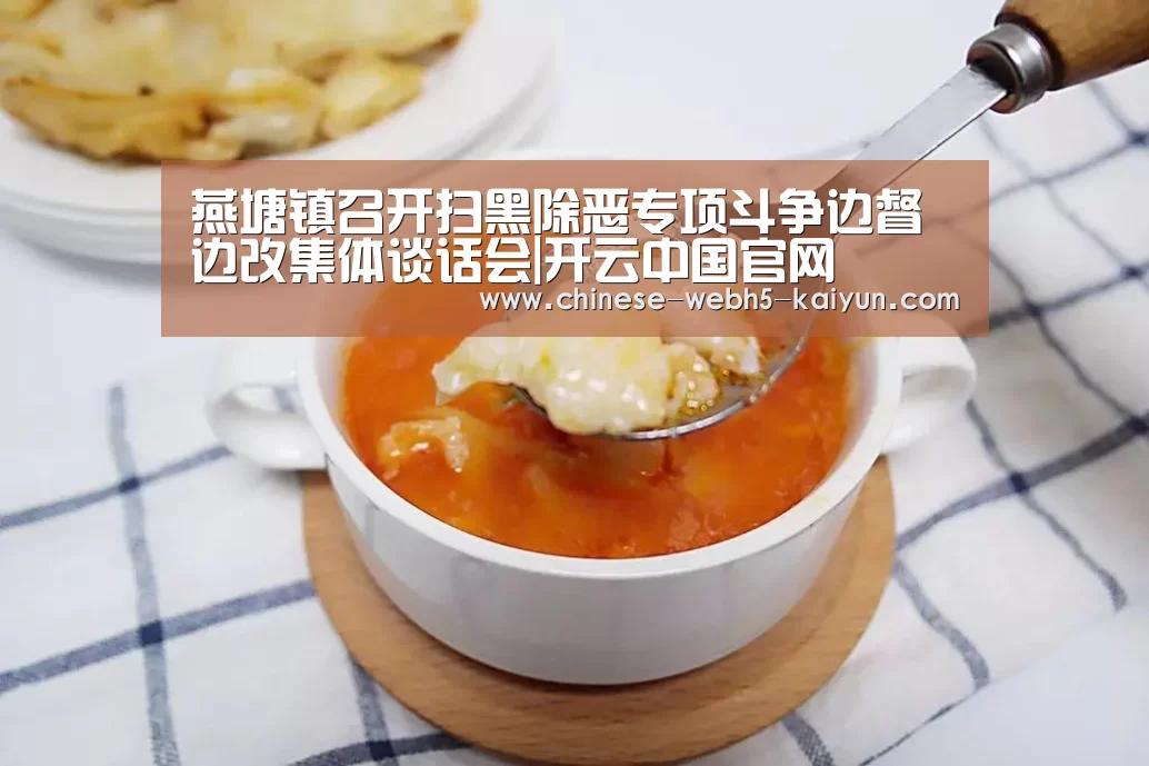 燕塘镇召开扫黑除恶专项斗争边督边改集体谈话会|开云中国官网(图2) 开云中国官网